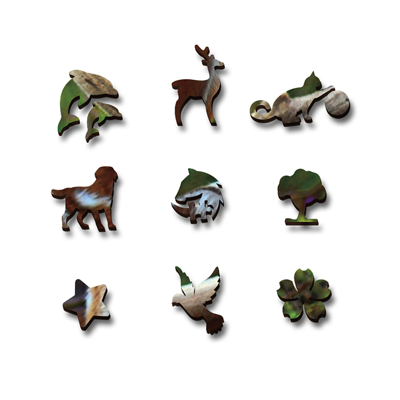 Sika deer Wooden Jigsaw Puzzle - aimpuzzle