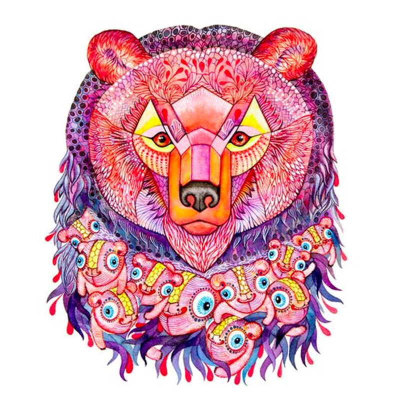 Rare Bear Wooden Jigsaw Puzzle - aimpuzzle