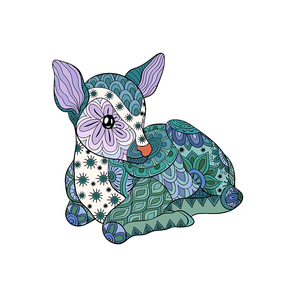 Little Deer Wooden Jigsaw Puzzle - aimpuzzle