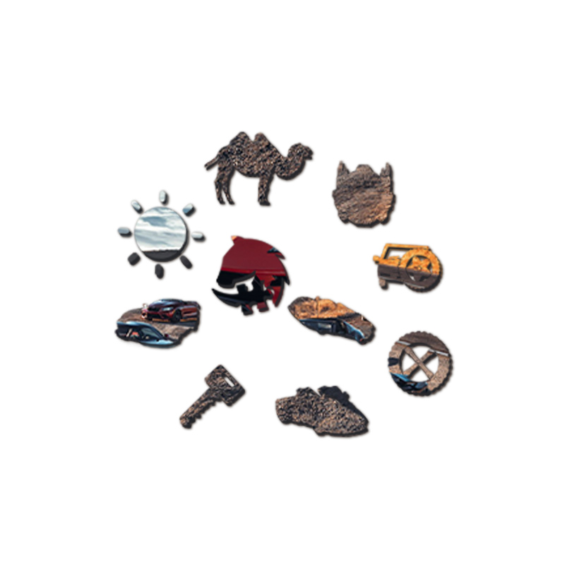 Famous Cars Wooden Jigsaw Puzzle - aimpuzzle