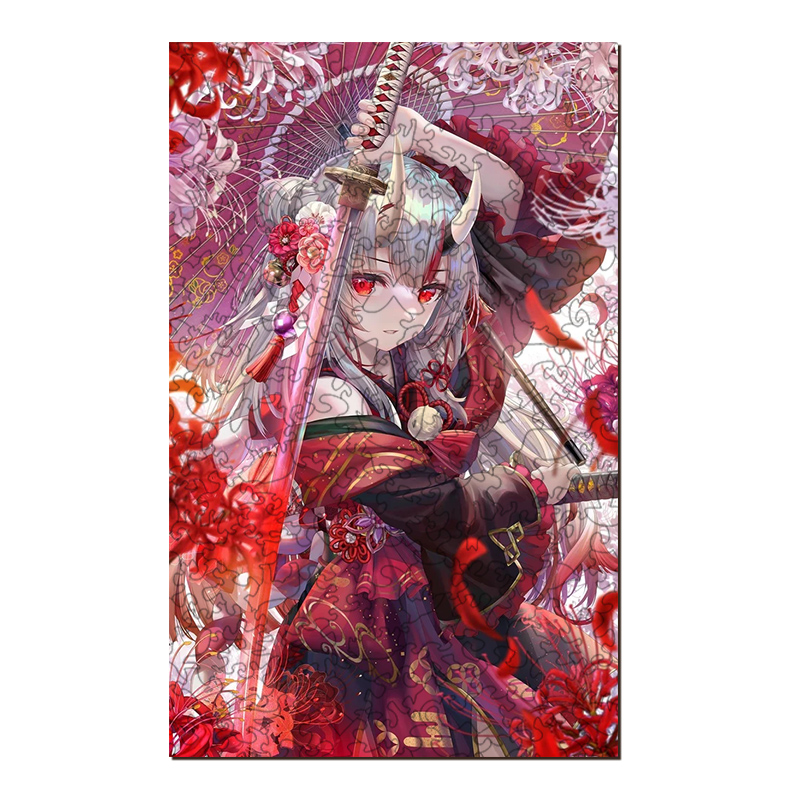 Devil Girl Wooden Jigsaw Puzzle - aimpuzzle