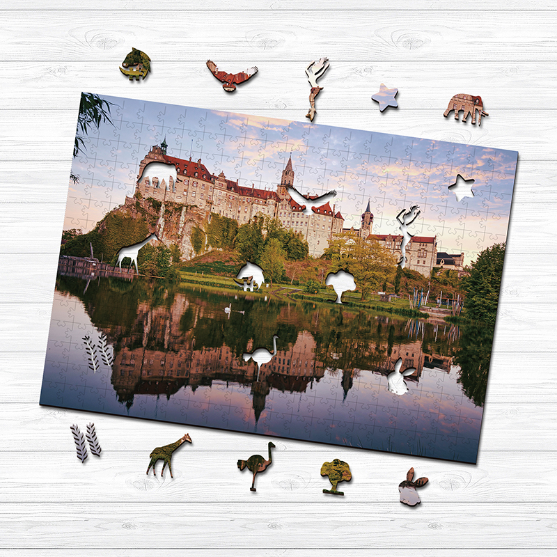 Sigmaringen Castle Wooden Jigsaw Puzzle - aimpuzzle