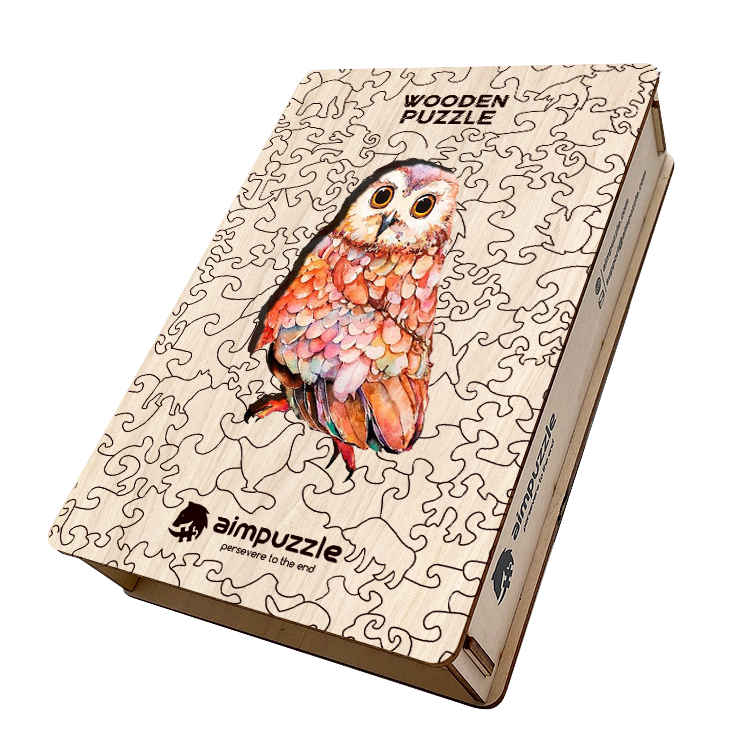 Owl Wooden Jigsaw Puzzle - aimpuzzle