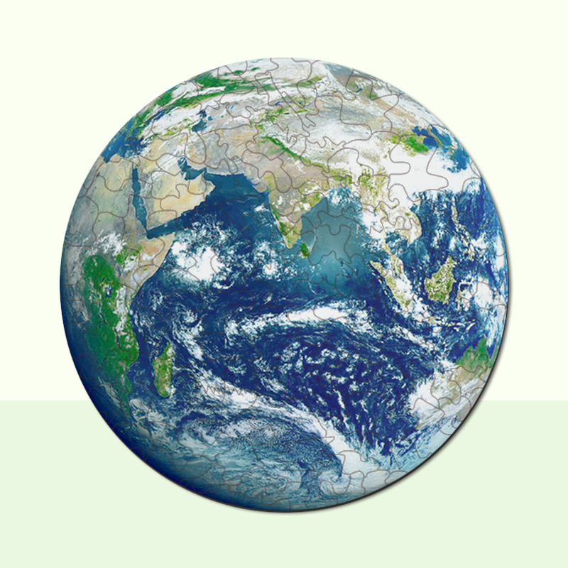 Earth Wooden Jigsaw Puzzle - aimpuzzle