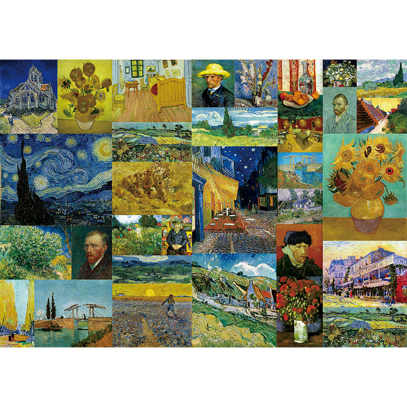 Van Gogh's works Wooden Jigsaw Puzzle - aimpuzzle
