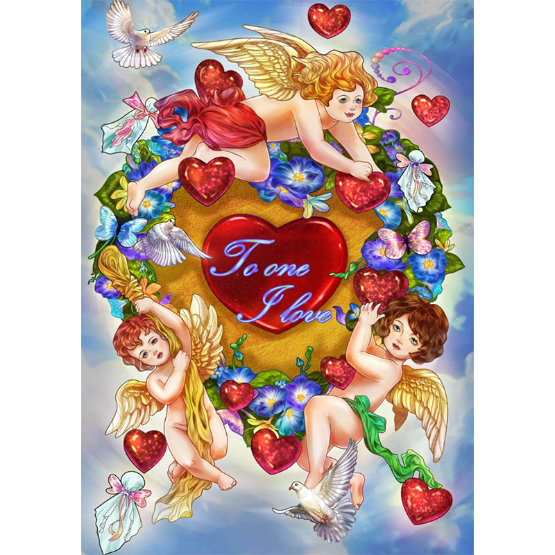 Lovely Cherubs Wooden Jigsaw Puzzle - aimpuzzle