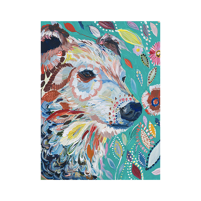 Color Dogs Wooden Jigsaw Puzzle - aimpuzzle