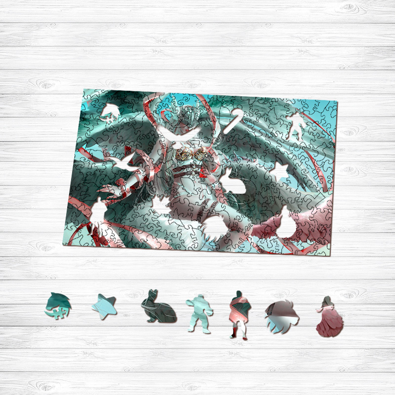 Angel Beast Wooden Jigsaw Puzzle - aimpuzzle