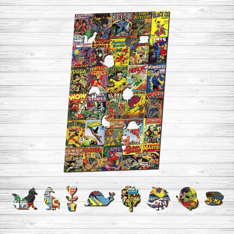 Comics Wooden Jigsaw Puzzle - aimpuzzle