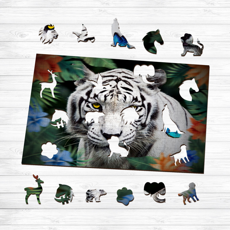 South China Tiger Wooden Jigsaw Puzzle - aimpuzzle