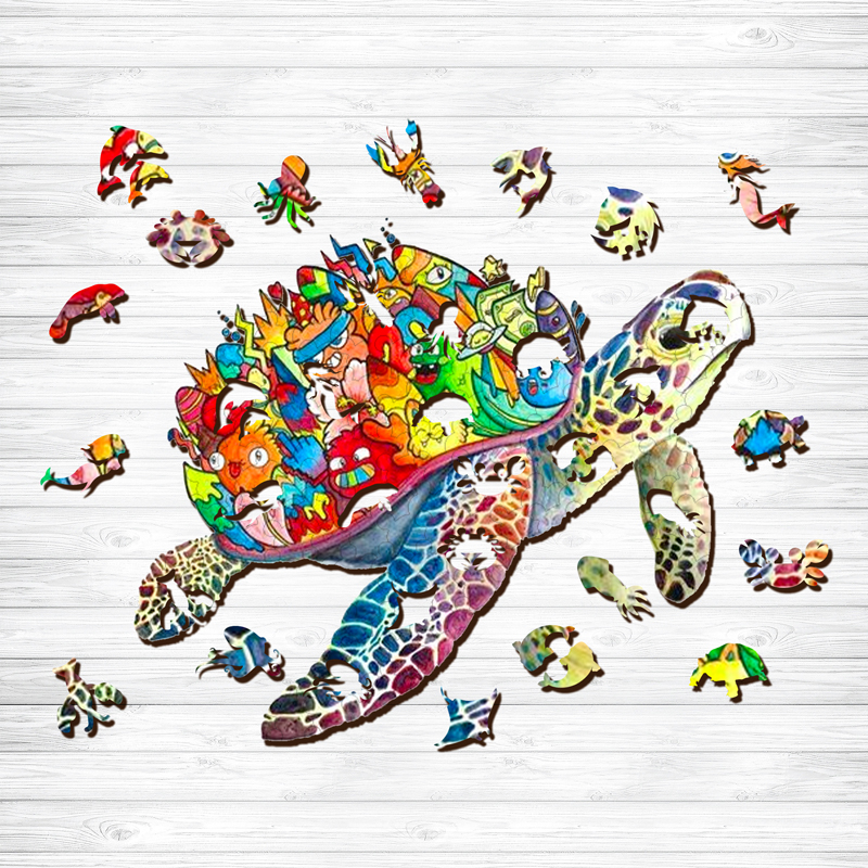 Sea Turtles Wooden Jigsaw Puzzle - aimpuzzle
