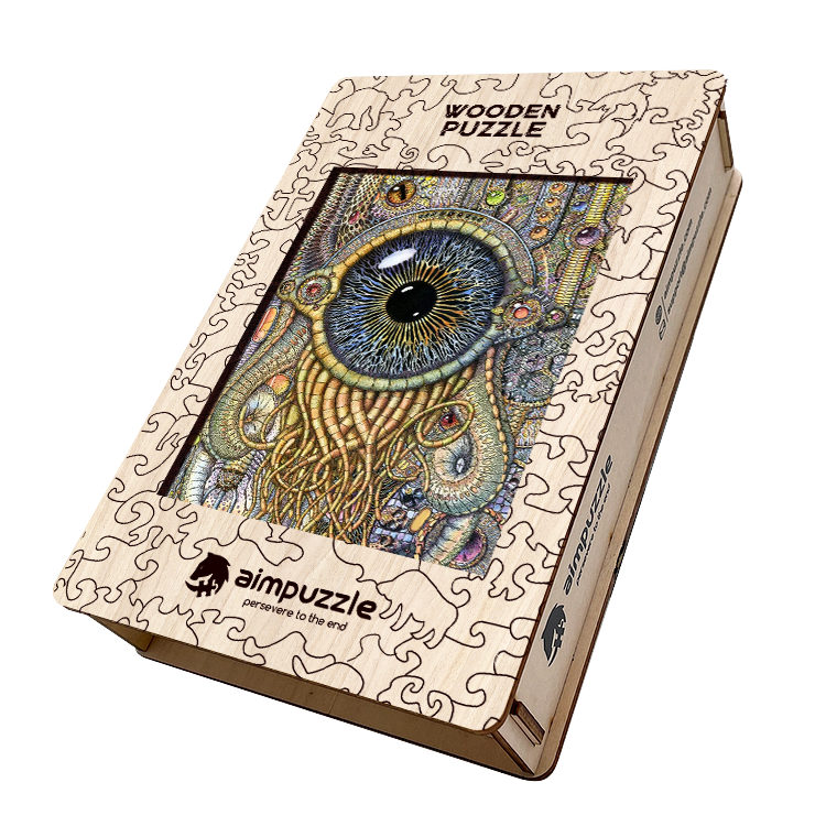 Gaze Wooden Jigsaw Puzzle - aimpuzzle