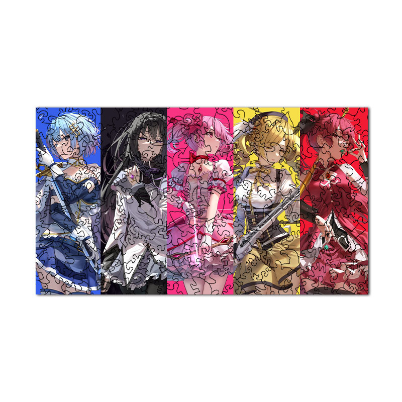 Madoka Magica Wooden Jigsaw Puzzle - aimpuzzle