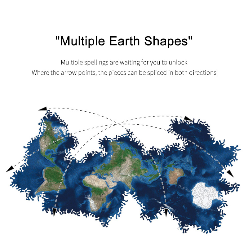 Earth Wooden Jigsaw Puzzle - aimpuzzle